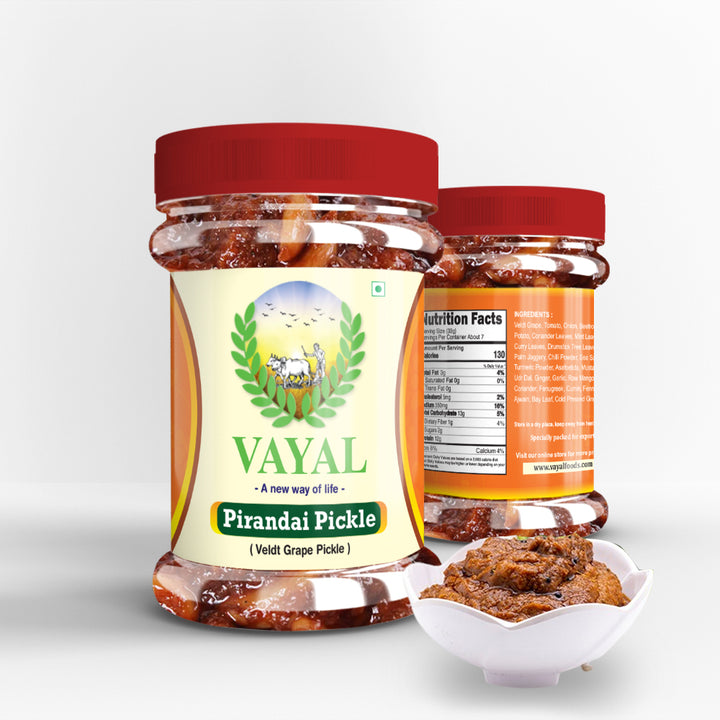 Pirandai Pickle (Thokku) - Vayal Foods