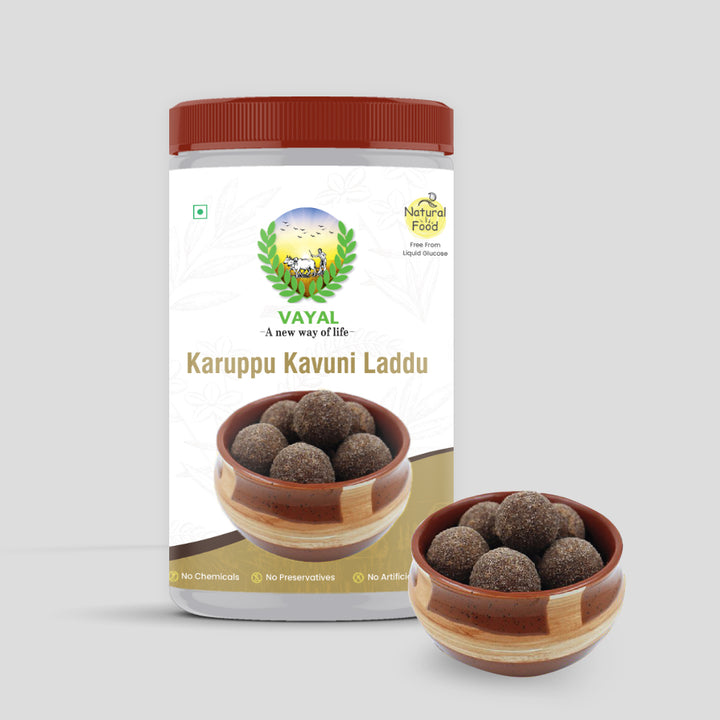 Karuppu Kavuni Laddu with 100% Natural Ingredients